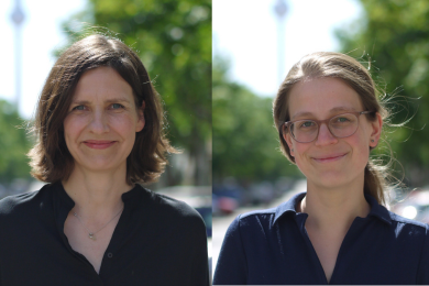 Margot Belet und Silke Lock