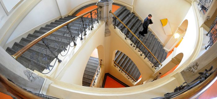 Treppenhaus im WZB-Altbau